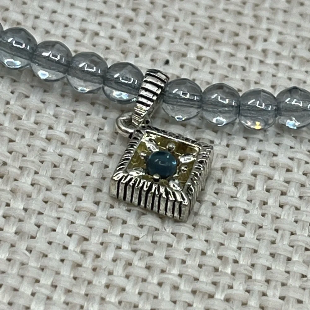 ✨ Vintage Napier Azure Dreams 16-18" Station Necklace - Picture 10 of 17